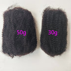 African 4C Hair Crochet Human Weaving Natural Color Fashion