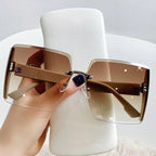 All-match Sunglasses UV Protection Internet Celebrity Same Sun Glasses