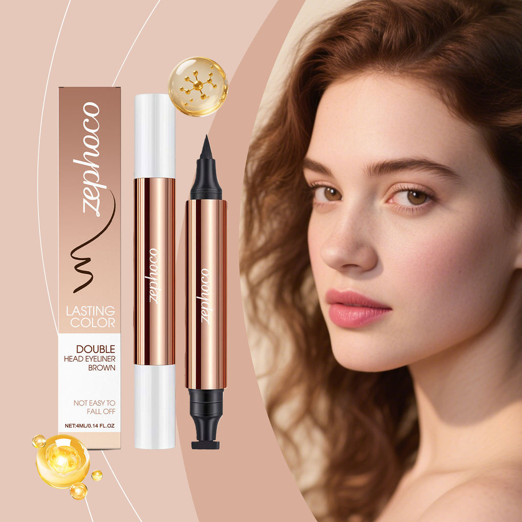 Silky Tip For Precise Eye Makeup A Dual Ended Eyeliner