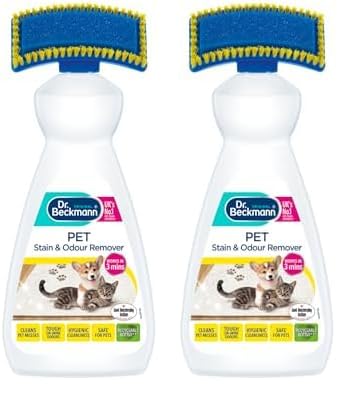 Dr. Beckmann Pet Stain & Odour Remover with Applicator Brush – 650ml