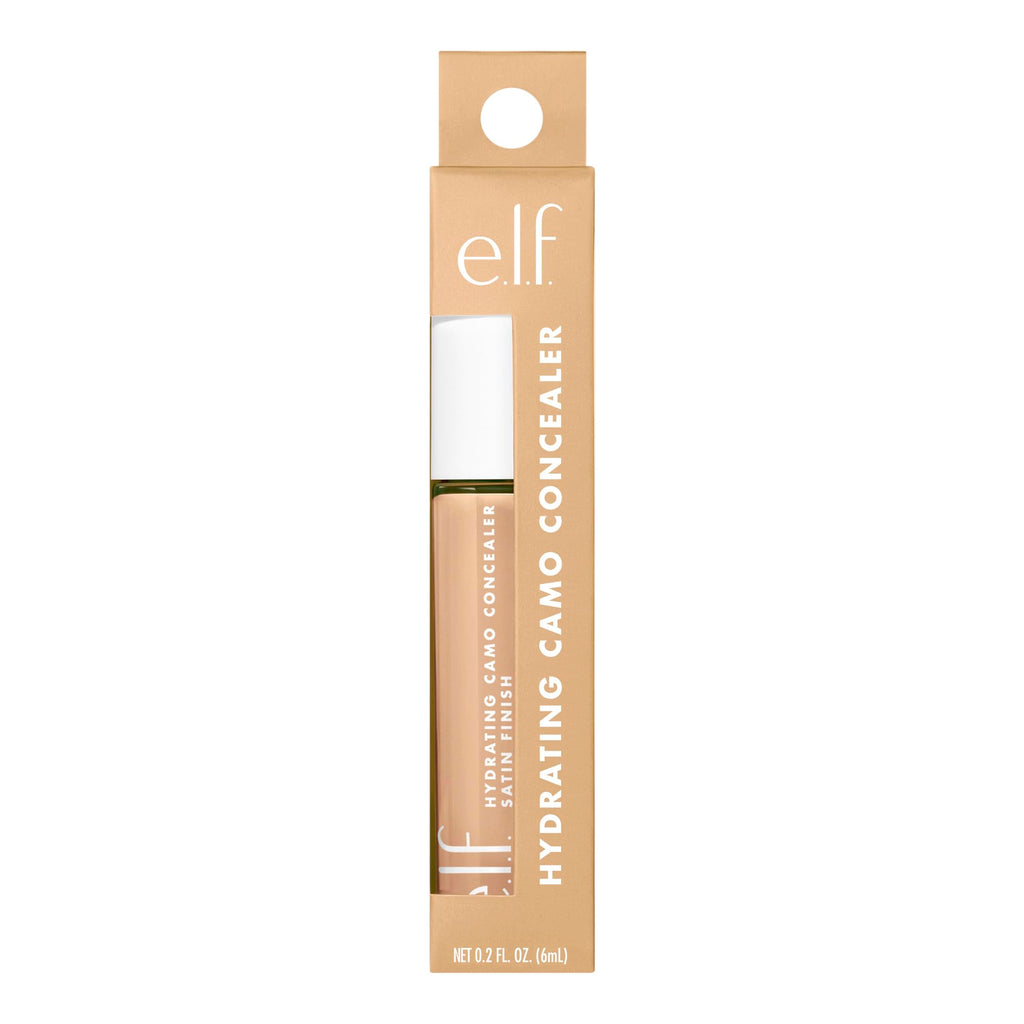 e.l.f. Hydrating Camo Concealer, Lightweight, Full Coverage, Long Lasting 0.20 Fl Oz