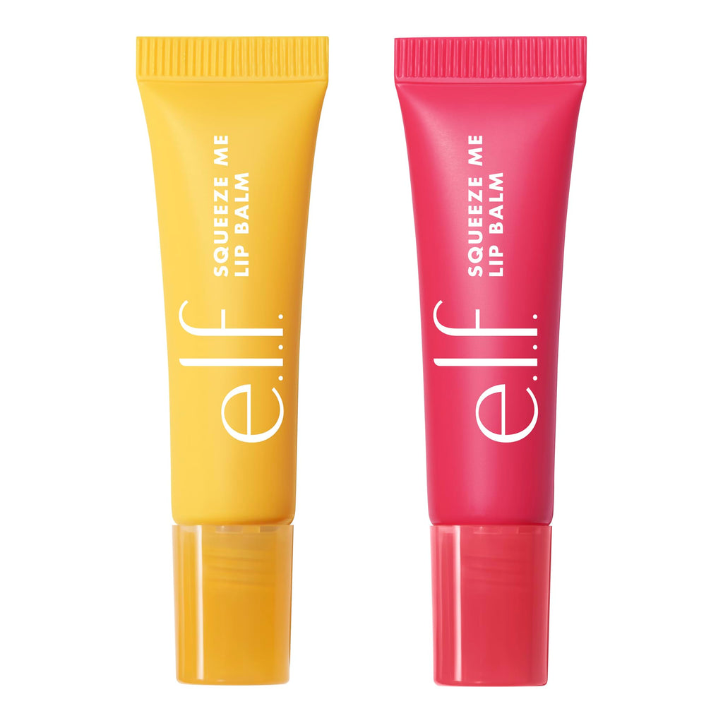 e.l.f. Squeeze Me Lip Balm, Hydrating Tinted Balm with Hyaluronic Acid – Vanilla Frosting
