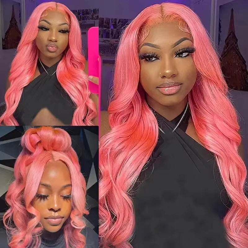 Front Lace Fashion Wavy Long Curly Hair Women's Wig