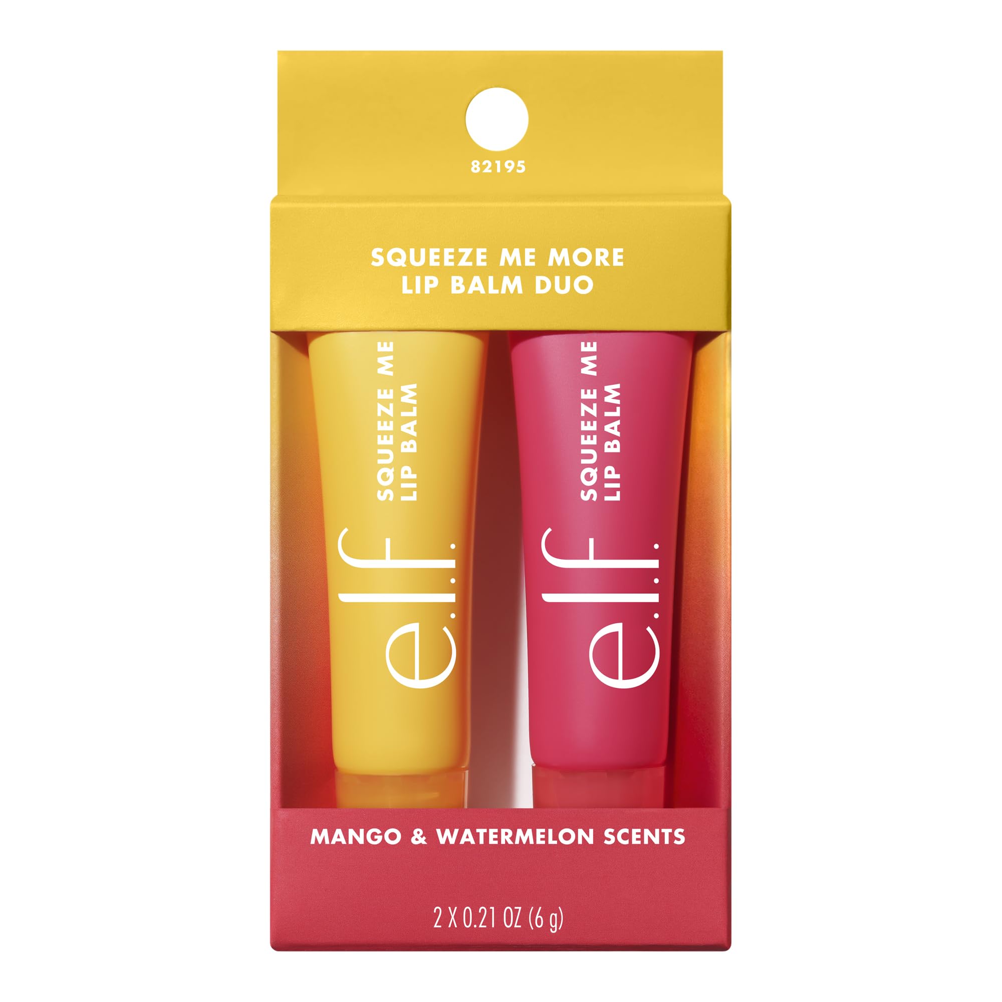 e.l.f. Squeeze Me Lip Balm, Hydrating Tinted Balm with Hyaluronic Acid – Vanilla Frosting
