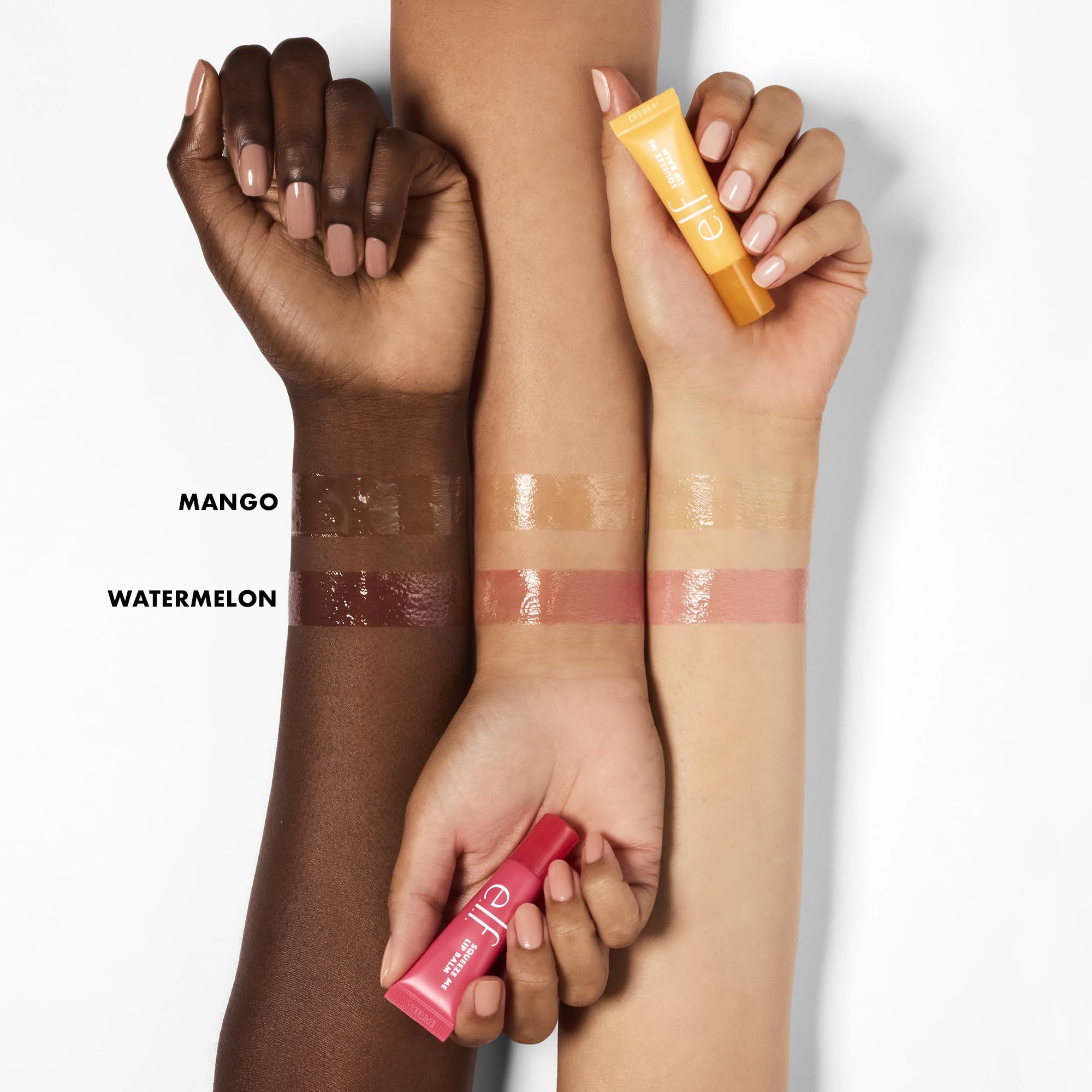 e.l.f. Squeeze Me Lip Balm, Hydrating Tinted Balm with Hyaluronic Acid – Vanilla Frosting