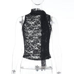Lace-up Top For Sexy European And American Girls