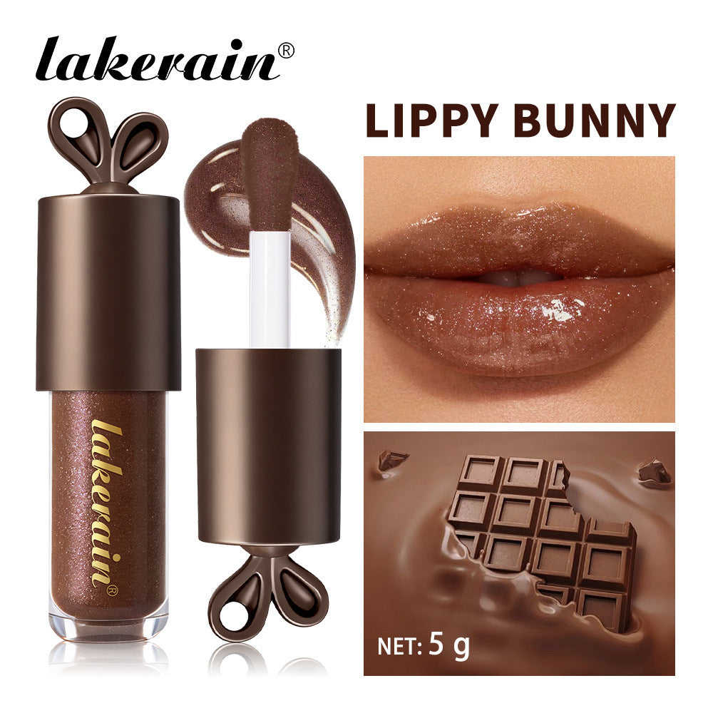 Brazilian Bunny Chocolate-Color Long-Lasting Moisturizing Lip Gloss