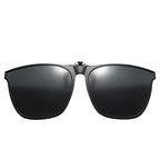 Ultra-light UV-protective Clip-on Sunglasses That Flip Up Compatible With Myopia Glasses