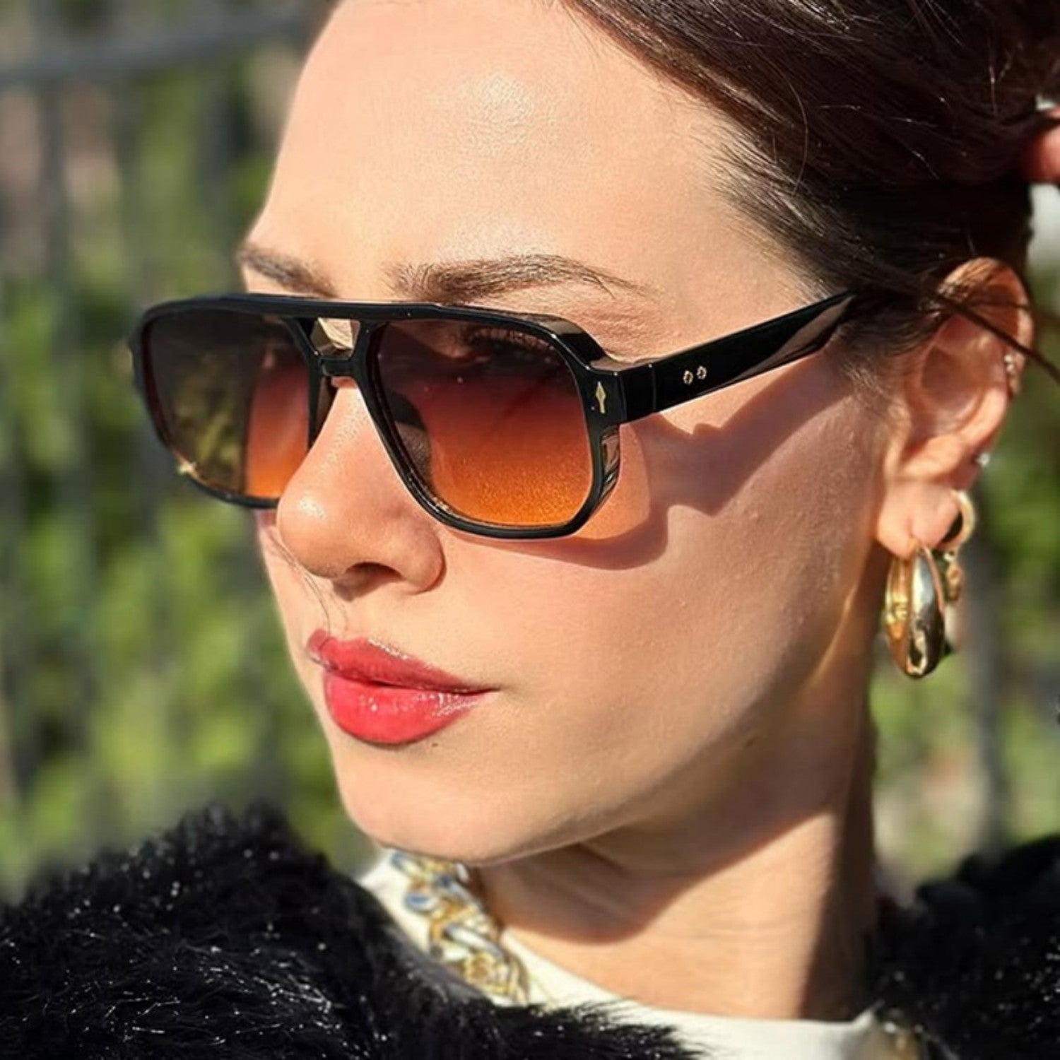 European And American Retro Casual Sunglasses